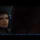 Bastila, just after it’s implied that she and Revan got some sexy times in.